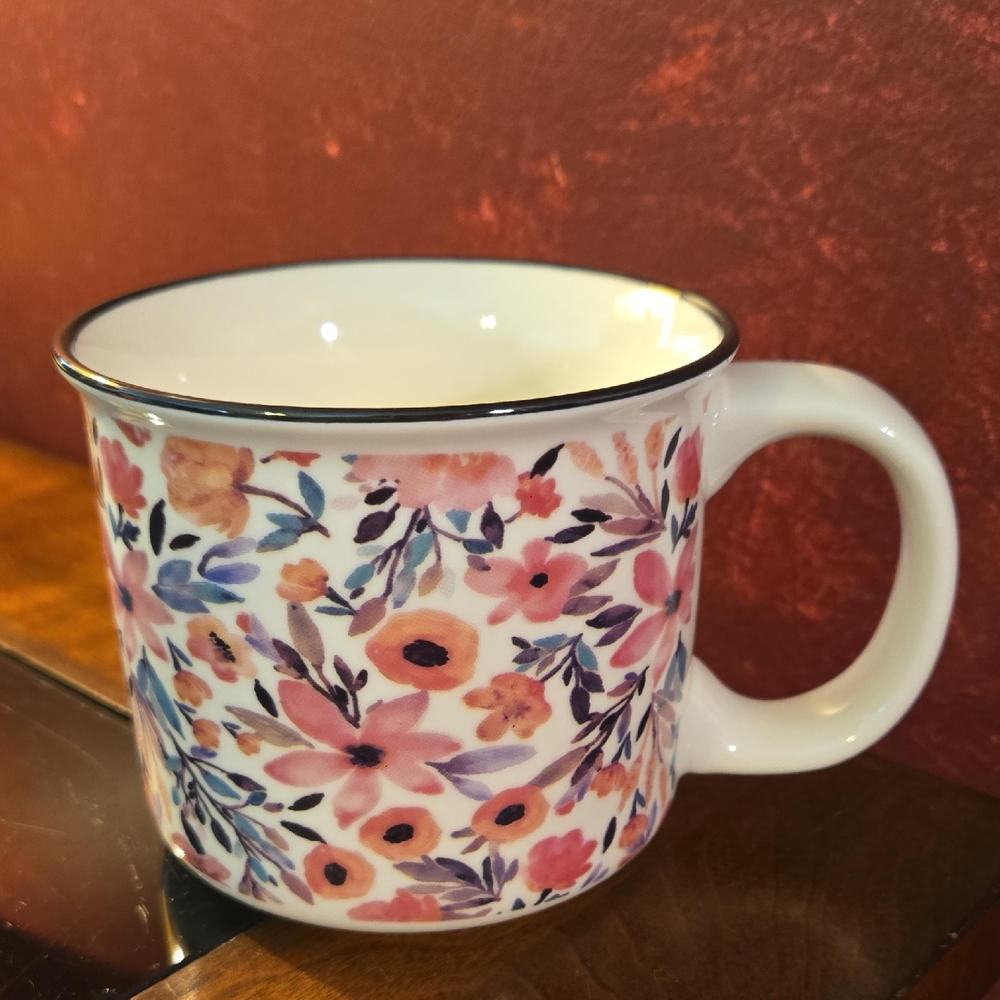 Orly Maison New York, New York Floral Mug - 16oz